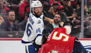 Tampa Bay Lightning extend Scott Sabourin on one-year, two-way deal