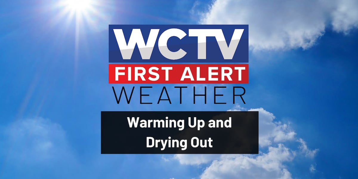 First Alert Daily: Austin is tracking drier weather to wrap up the workweek for Tallahassee, the Big Bend and South Georgia😎