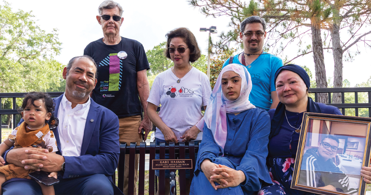 Gabe Hassan Remembered At Bench Dedication Event — Neighborhood News