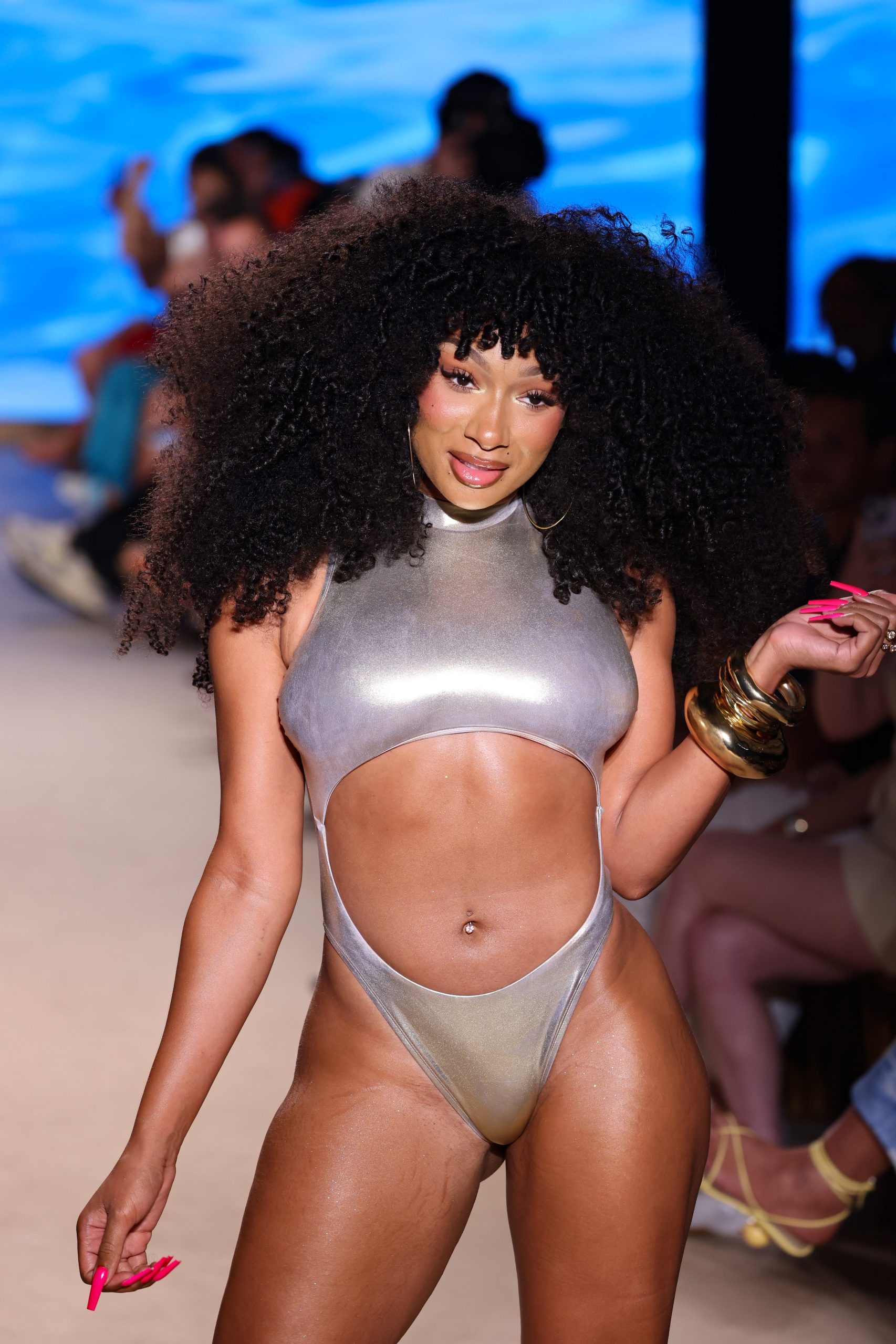 Megan Thee Stallion Sported Summer’s Hottest Hairstyle At Miami Swim Week