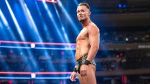 NEW YORK, NEW YORK - MARCH 10: Ludwig Kaiser standing on the top rope WWE's Main Event at Madison Square Garden on March 10, 2025 in New York, New York. (Photo by Eric Johnson/WWE via Getty Images)