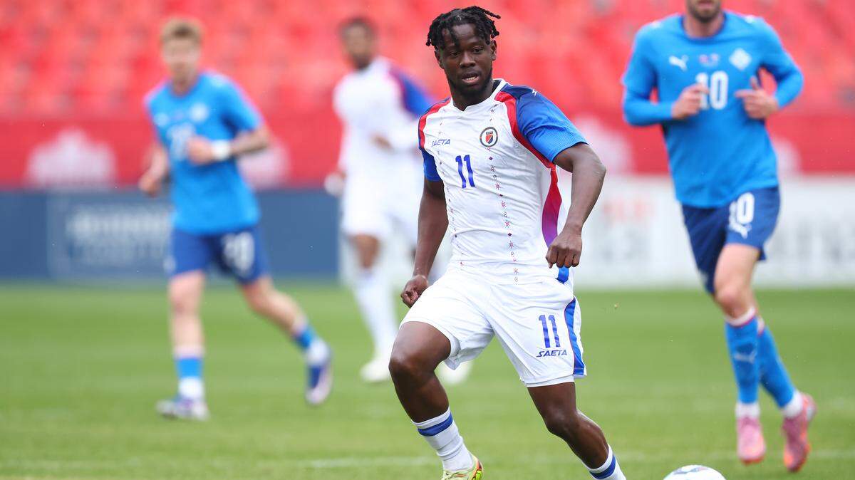 TORONTO, ON - MARCH 31: Louicius Deedson #11 of Haiti dribbles the ball during an International Friendly against Iceland on March 31, 2026 in Toronto, Ontario, Canada. (Photo by Vaughn Ridley/Getty Images) TORONTO, ON - MARCH 31: Louicius Deedson #11 of Haiti dribbles the ball during an International Friendly against Iceland on March 31, 2026 in Toronto, Ontario, Canada. (Photo by Vaughn Ridley/Getty Images)