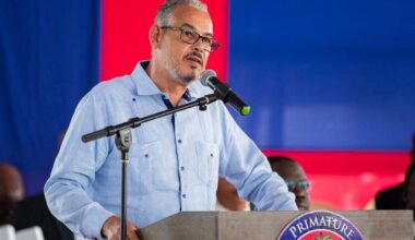 Haiti PM Fils-Aimé stops in Miami on way to meet Pope Leo