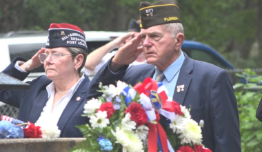‘I think it shows that people care’: Community honors fallen veterans at VFW Cemetery