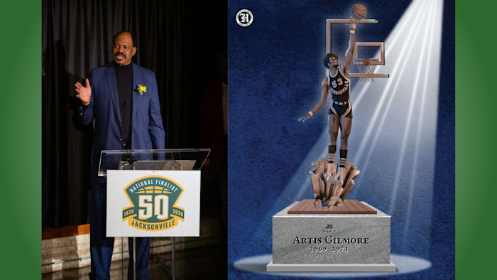 Jacksonville University commissions statue of Basketball Hall of Famer Artis Gilmore