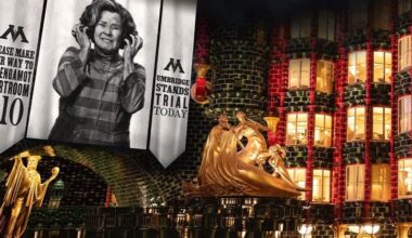 The Wizarding World of Harry Potter - Ministry of Magic at Epic Universe at Universal Orlando Resort.