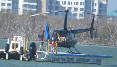 Fly Heli Tours announces they have stopped Fort Myers Beach flights for season - FORT MYERS