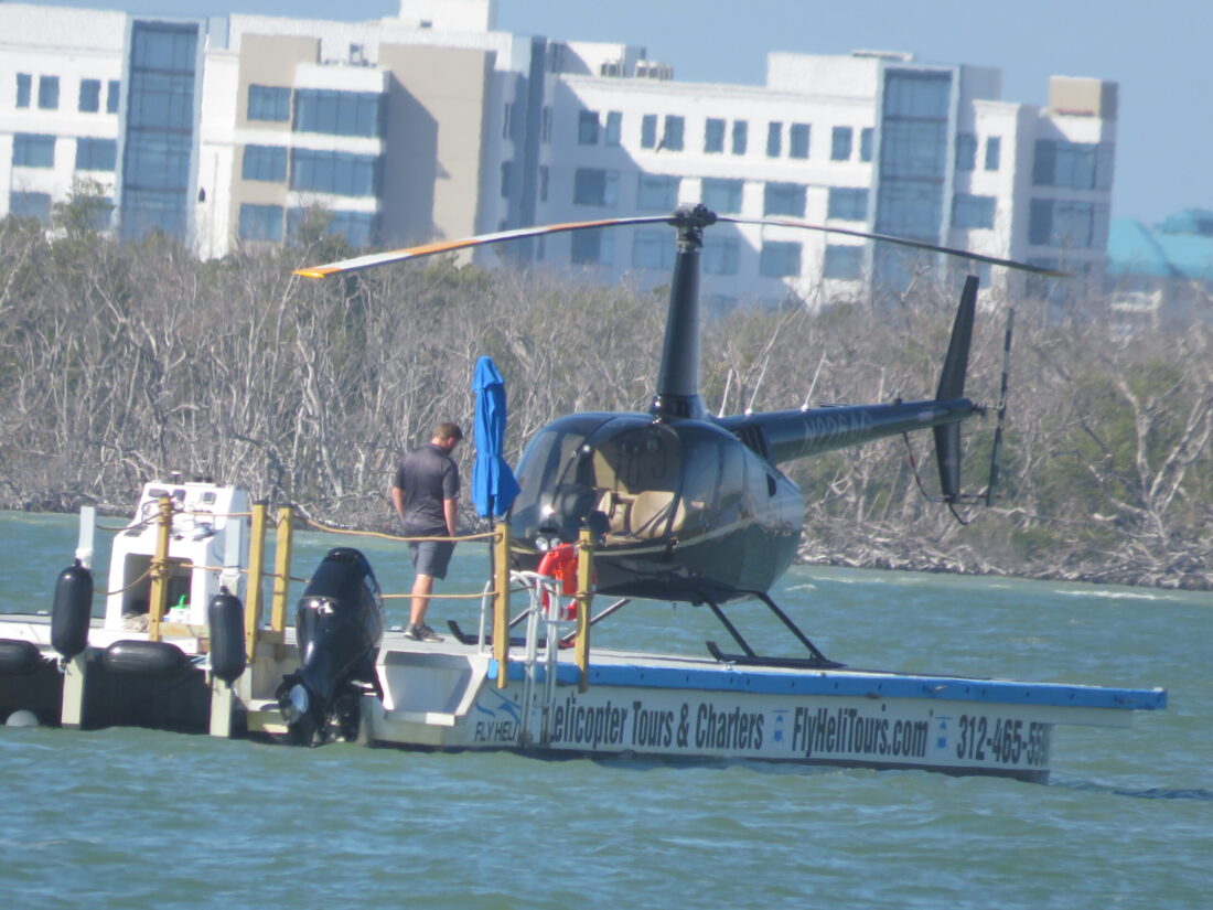 Fly Heli Tours announces they have stopped Fort Myers Beach flights for season - FORT MYERS