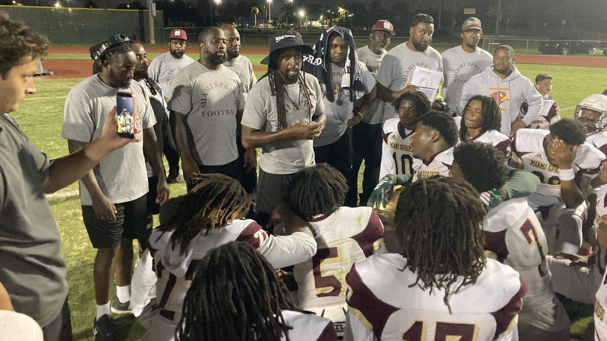 Springs football stuns Flanagan in TY Hilton coaching debut