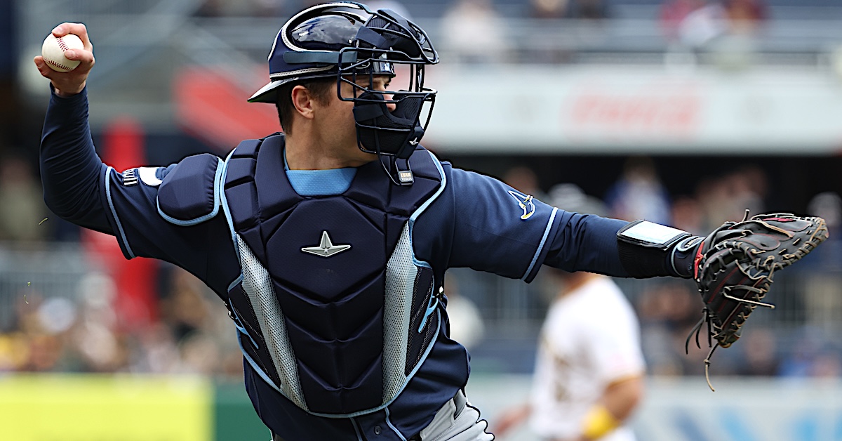 Tampa Bay Backstop Hunter Feduccia Knows the Nuances of Nabbing Thieves