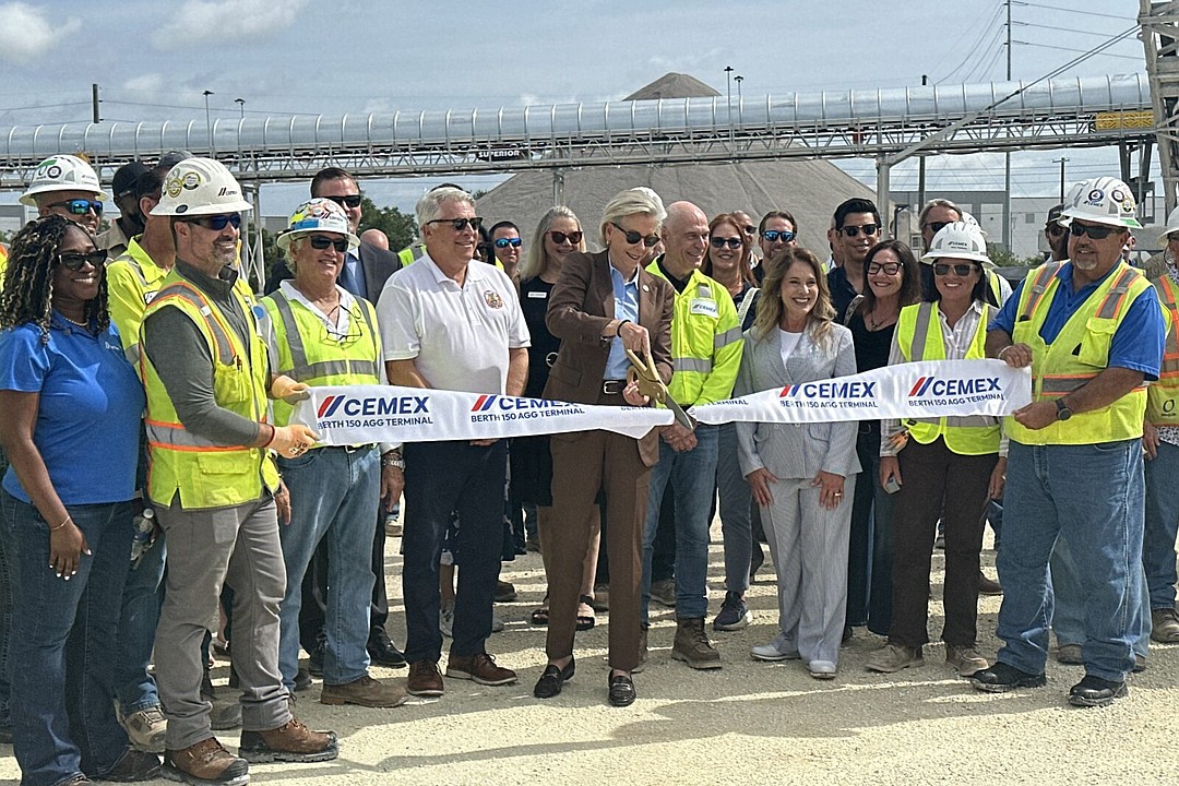 Cemex US completes $36M expansion of Port Tampa Bay terminal