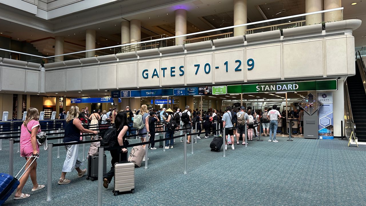 AAA projected 45 million Americans traveled at least 50 miles from home for Memorial Day between Thursday, May 21 and Monday, May 25. (Spectrum News/Massiel Leyva)