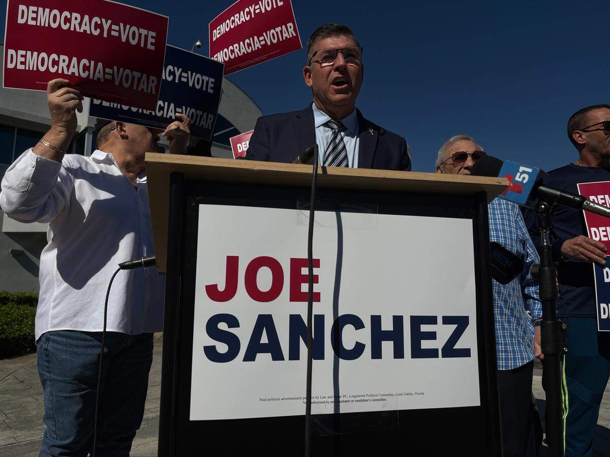 Joe Sanchez was once chair of the Miami City Commission. The retired Florida state trooper ran for Miami-Dade sheriff in 2024 and now is seeking the District 5 seat on the Miami-Dade County Commission. 