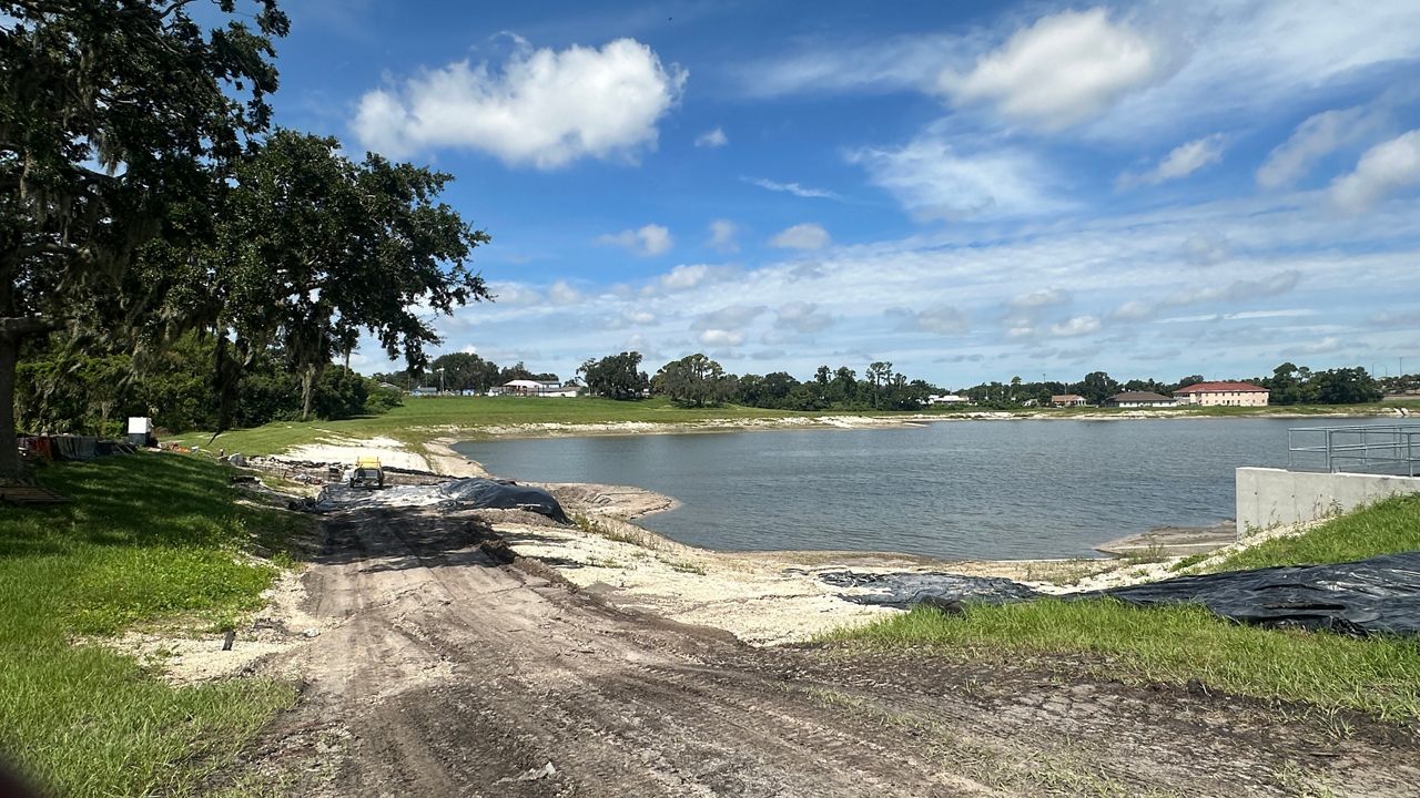 Orlo Vista's flood mitigation project aims to protect the Orlo Vista and Westside Manor communities against flooding following the damage caused by Hurricane Ian in 2022. (Spectrum News/Massiel Leyva)