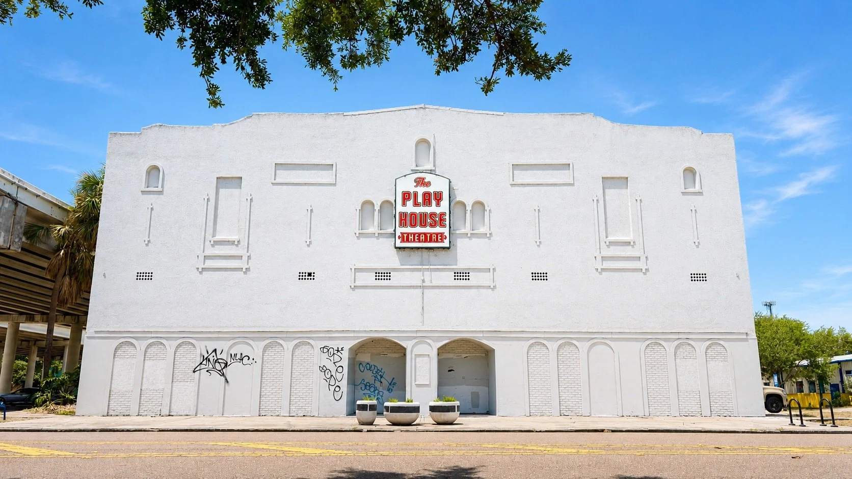 12-story, 150-unit affordable housing tower proposed for former Playhouse Theater site in Grand Central District