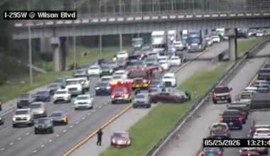 I-295 South at Old Middleburg Road back open after crash