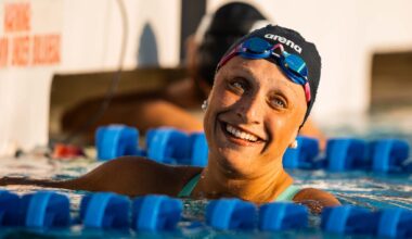 Isabelle Stadden Swims Another PB With 58.05 100 Back During Prelims In Fort Lauderdale
