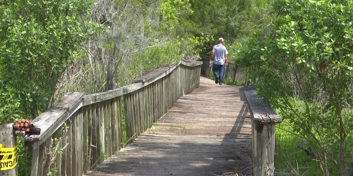 Jacksonville begins work on boardwalk damaged by Hurricane Florence