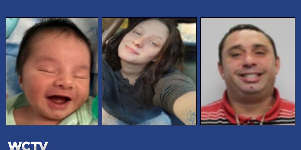 Missing child alert issued for 2-month-old, 17-year-old last seen in Crawfordville