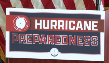 Florida CFO distributing storm preparation information door-to-door as hurricane season approaches