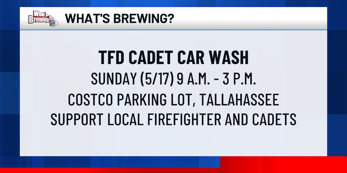 What’s Brewing - TFD Cadet Car Wash