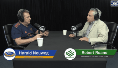 Localized Miami: Robert Ruano and guest, Harald Neuweg, Owner of Frintz & Franz Bierhaus