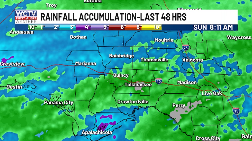 The last two days of rainfall have been beneficial, with record daily rainfall in...