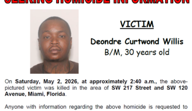 Man fatally shot in SW Miami-Dade ID’d, deputies say – NBC 6 South Florida