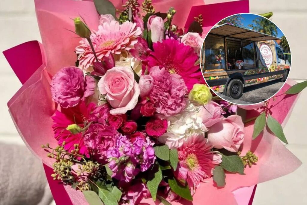 Love Flowers Truck