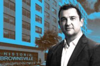 Integra Solutions’ Victor Ballestas with 2200 and 2501 N.W. 57th Street in Miami-Dade’s Brownsville neighborhood