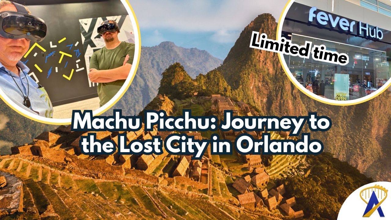 Machu Picchu virtual reality experience in Orlando