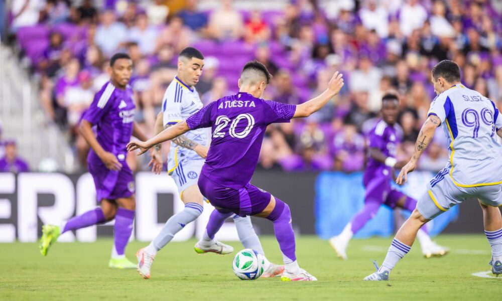 Image of Eduard Atuesta playing against Atlanta.
