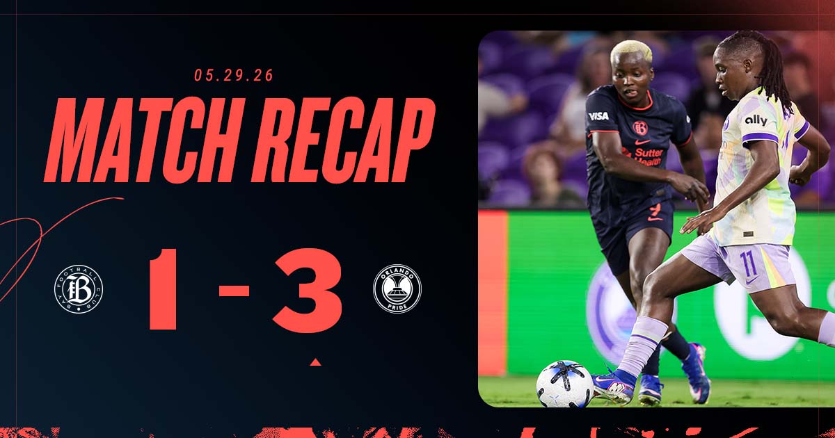 Match Recap: Bay FC fall 3-1 at Orlando in final match ahead of June international break 