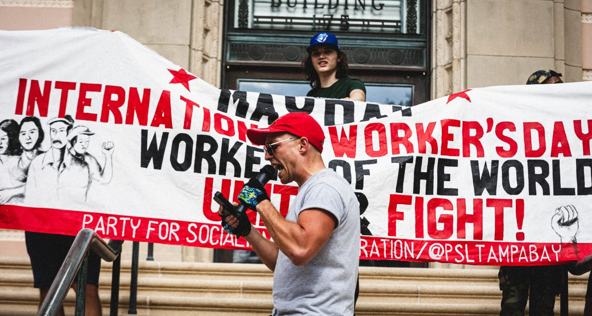 Demonstrators in St. Pete Highlight labor movement during May Day rally [PHOTOS]