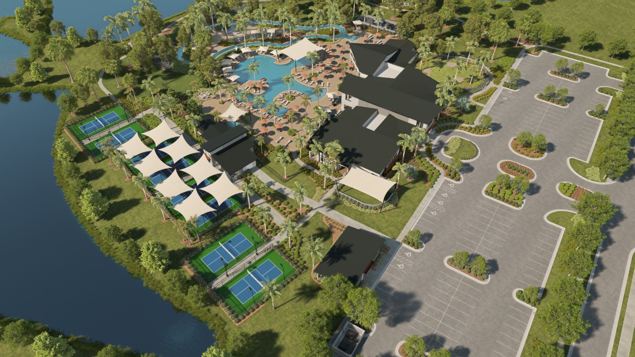 Rendering of amenities planned at Explore by Del Webb at North River Ranch in Parrish