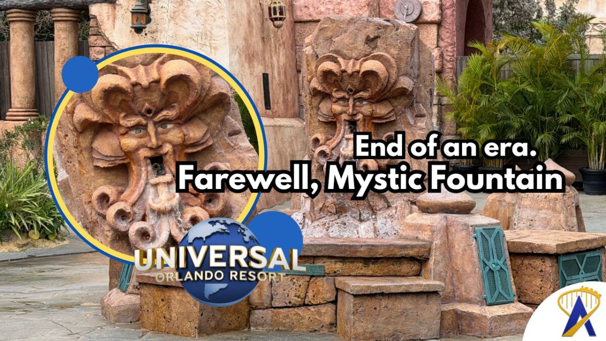 Mystic Fountain may be closing at Islands of Adventure - Photos by Matt Roseboom