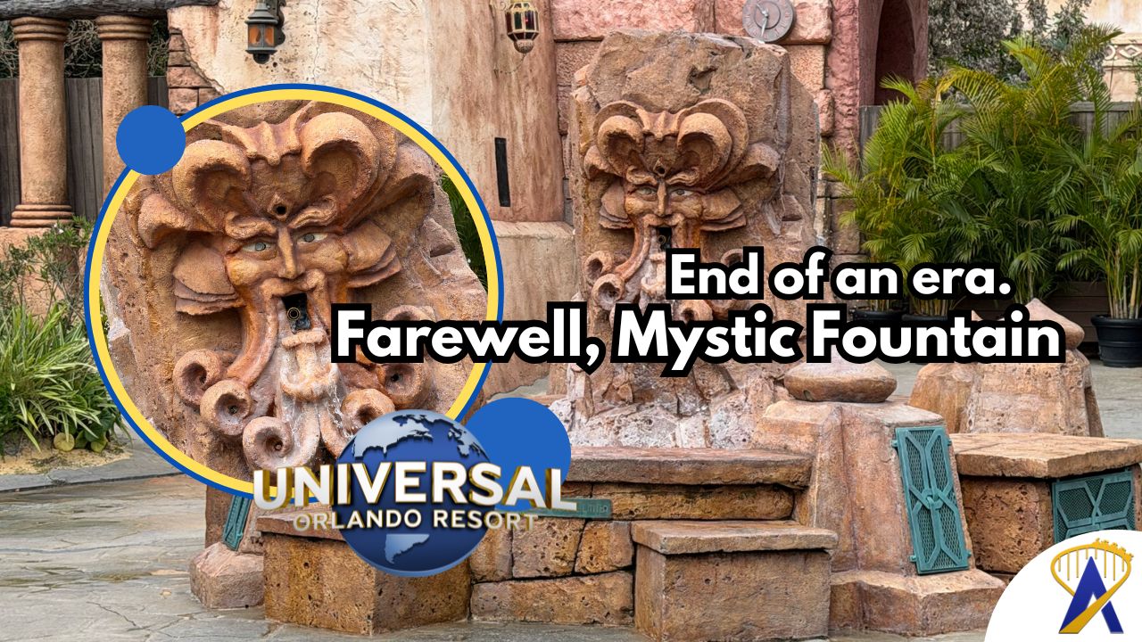 Mystic Fountain may be closing at Islands of Adventure - Photos by Matt Roseboom