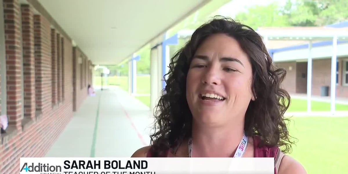 Conley Elementary teacher named WCTV, Addition Financial ‘Teacher of the Month’