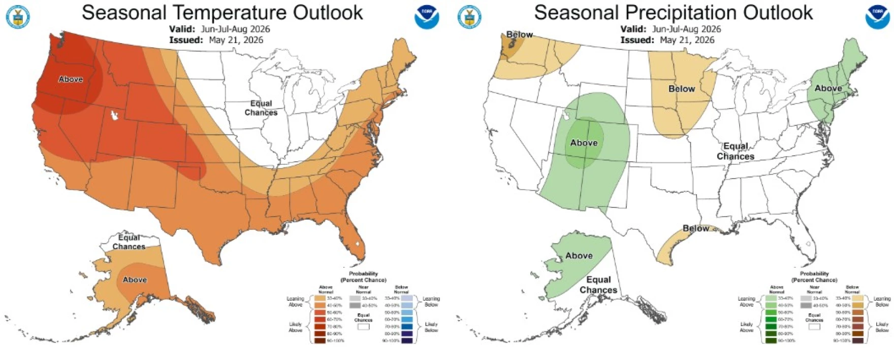 NOAA summer outlook