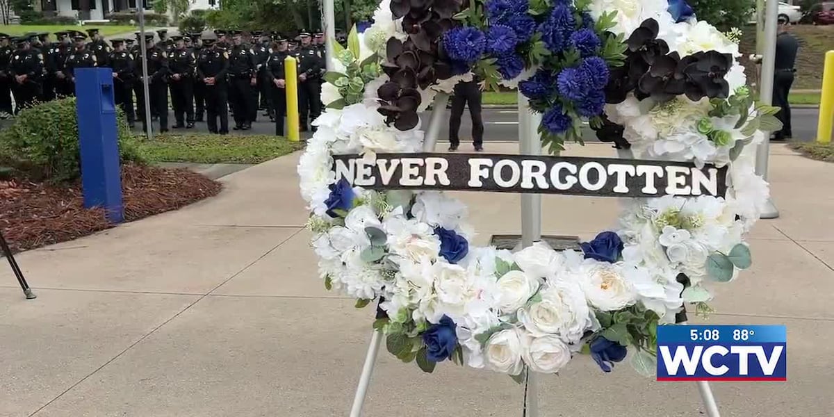 TPD honors fallen officers in annual memorial ceremony on Thursday