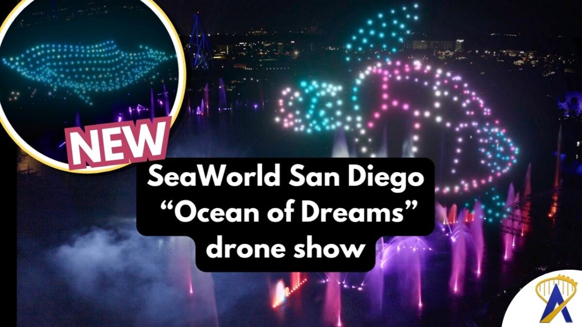 New SeaWorld San Diego Drone Show - Courtesy of SeaWorld