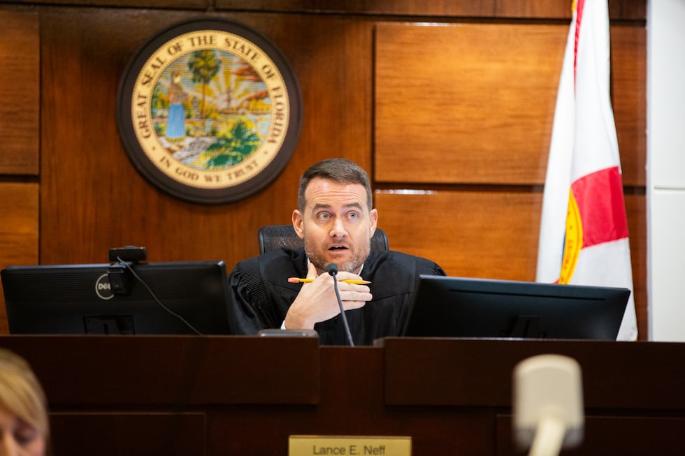 Tallahassee Circuit Judge Lance Neff deferred a ruling Tuesday on whether to delay the October...