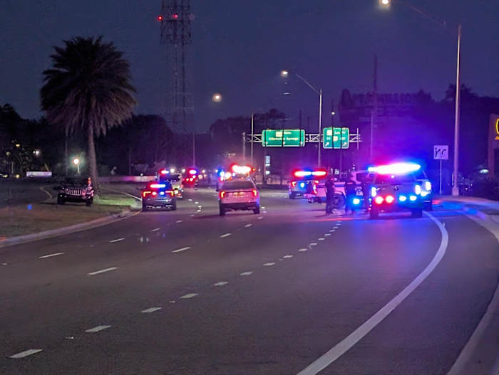 TRAFFIC ALERT: Large Orlando police presence shuts down John Young Parkway