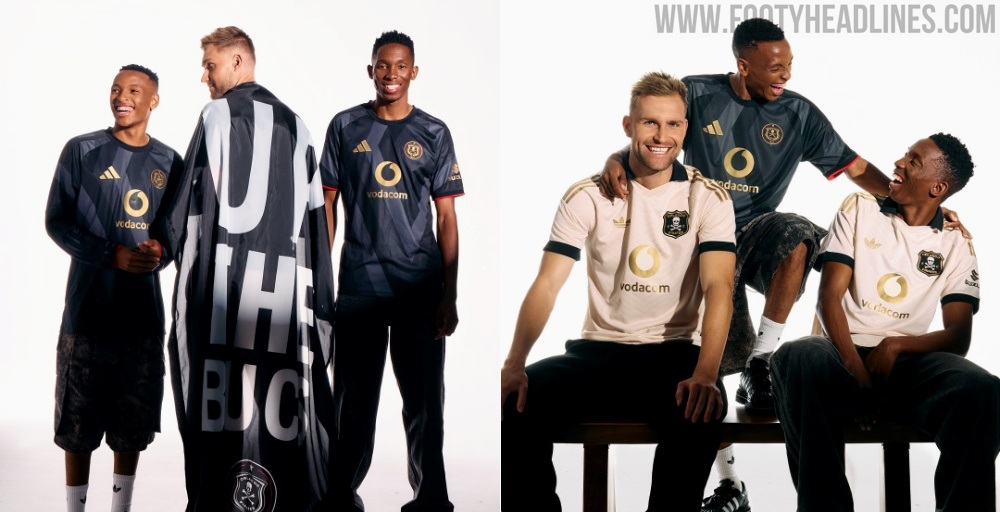 Orlando Pirates 26-27 Home & Away Kits Released - Available 30 July
