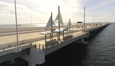 New I-275 express lanes and shared-use path open on Howard Frankland Bridge