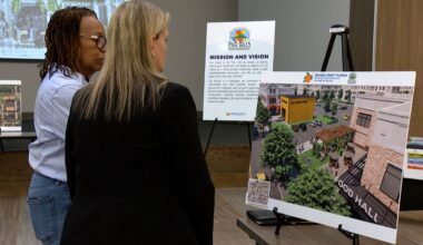The Orange County Multicultural Center was full of renderings to show the possible future of Pine Hills. (Spectrum News)
