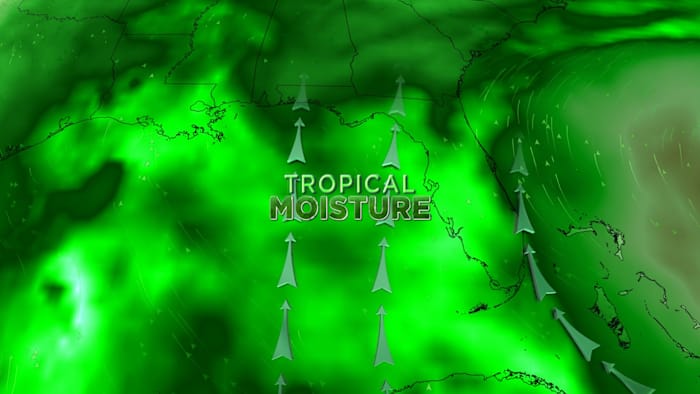 The weather pattern is about to change in Florida