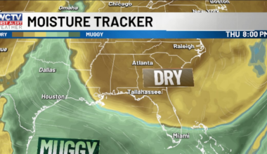 June starts sticky—brief relief arrives midweek 👀