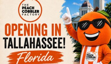 The Peach Cobbler Factory Continues Major Southern Expansion With New Tallahassee Location