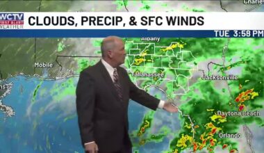Evening showers and storms lingering, but drier air set to return